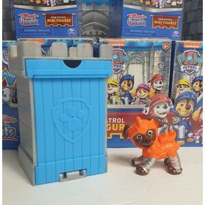 Paw Patrol Rescue Knight Zuma Mini Figure & Castle Mystery Box New